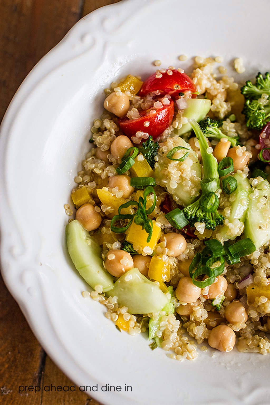 PrepAhead and Dine In: 21-Day Fix Shrimp Quinoa Salad
