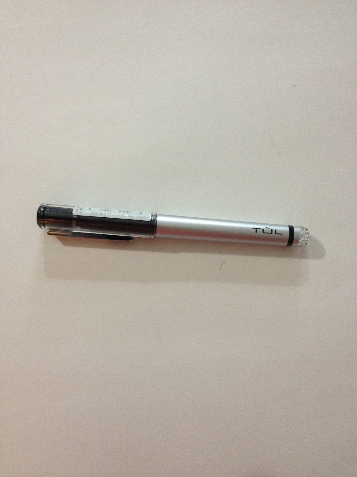 Felt Tip Pen W/ Gold Pen Clip Bleed Resistant Ink Bible Study Journaling  Pen Smooth Writing Planner Pen Black Ink Pen for Planners 
