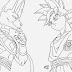 Imprimir Desenhos do Dragon Ball Z Super.