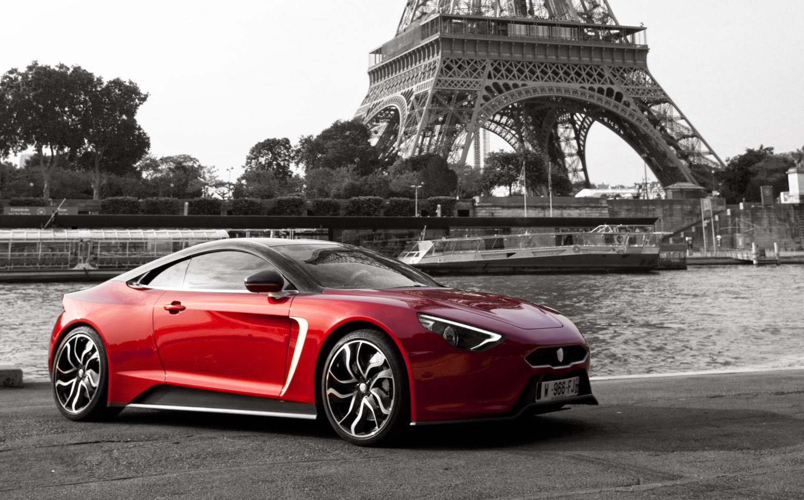 French electric sport car ready for production