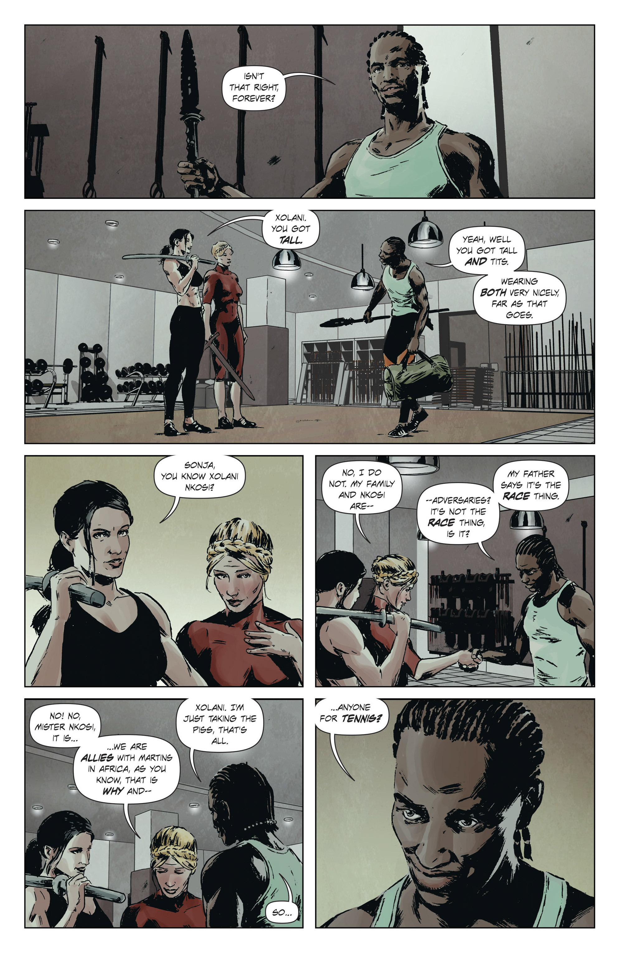 Read online Lazarus (2013) comic -  Issue #12 - 10