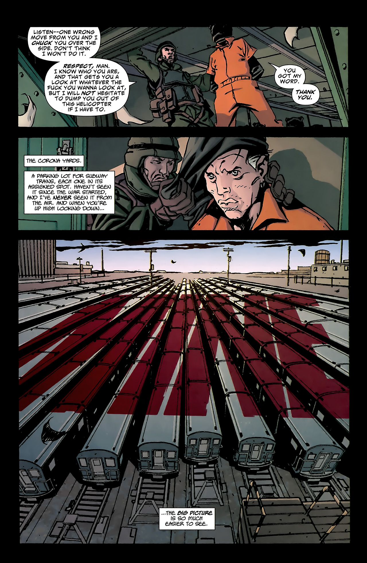 Read online DMZ (2006) comic -  Issue #23 - 23