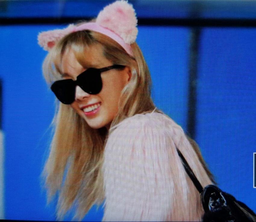 오늘 태연 출근길 (냥이코스프레) | 인스티즈