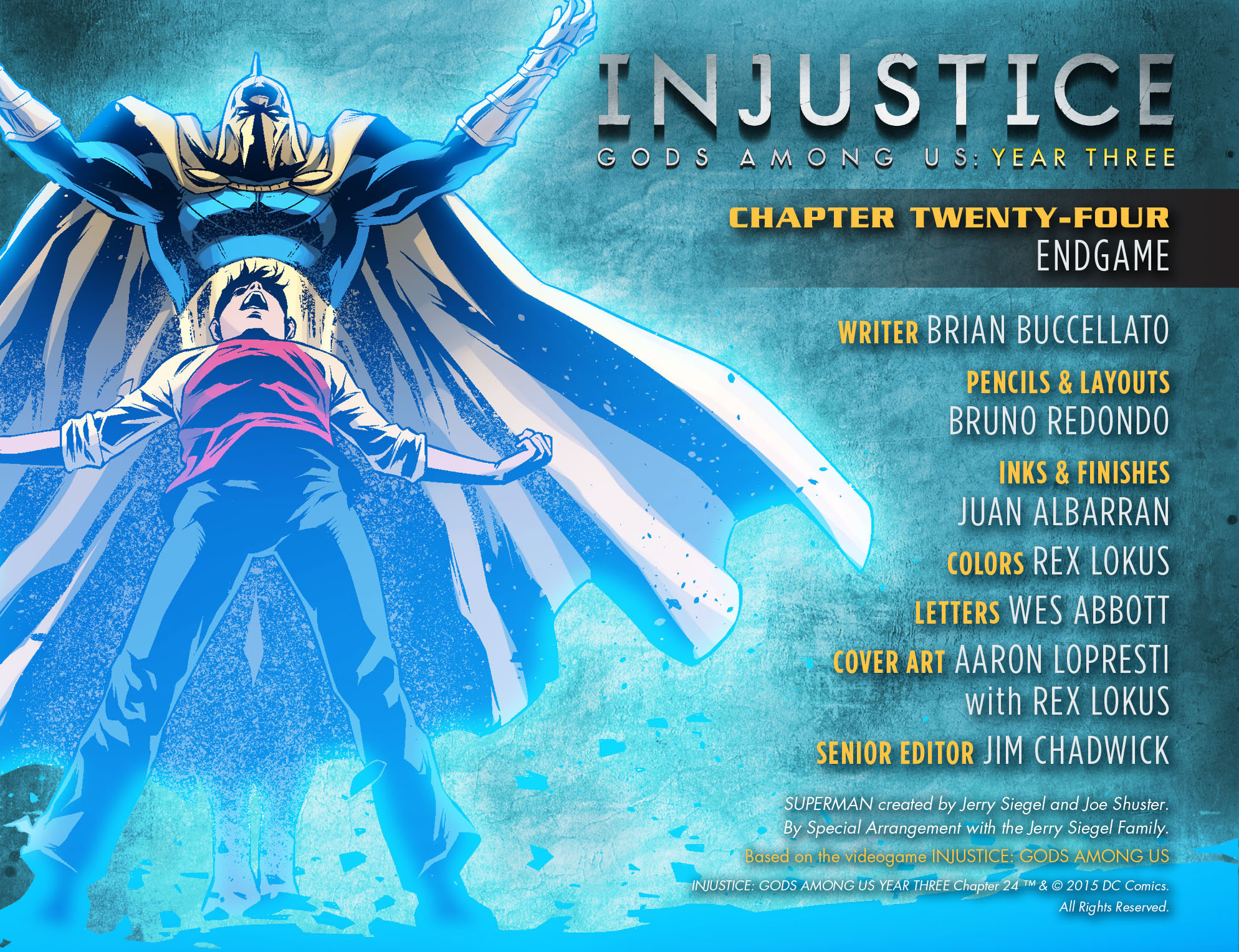 Read online Injustice: Gods Among Us Year Three comic -  Issue #24 - 2