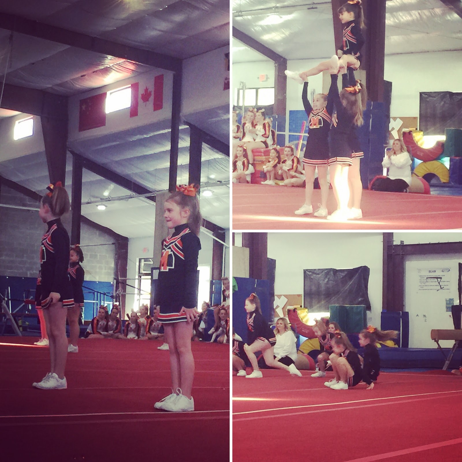 Crayons and Keyboards Cheer Squad's First Showcase