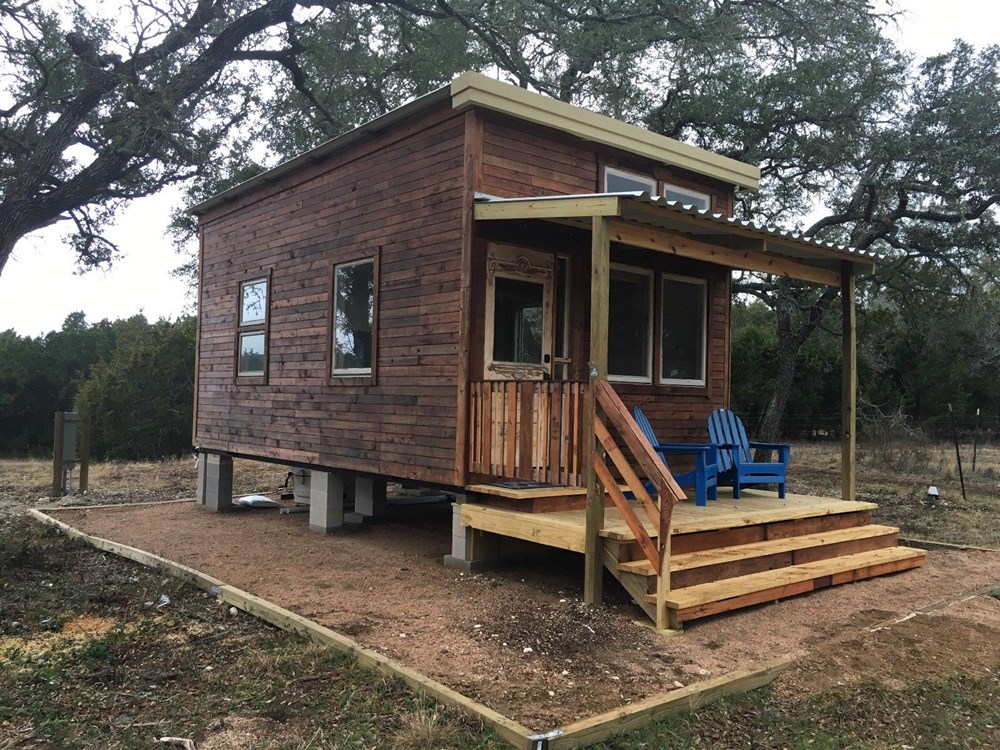 TINY HOUSE TOWN Texas Cabin For Sale (216 Sq Ft)