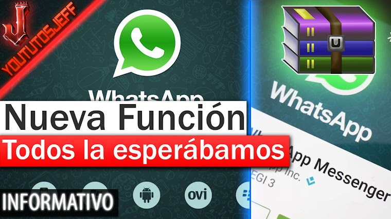 Nueva función de Whatsapp - Comparte cualquier tipo de archivos 2017