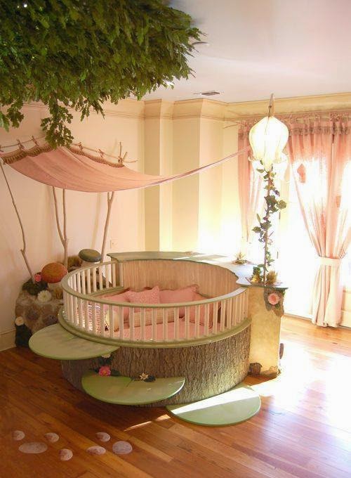 New Born Kids Round Nursery Beds2