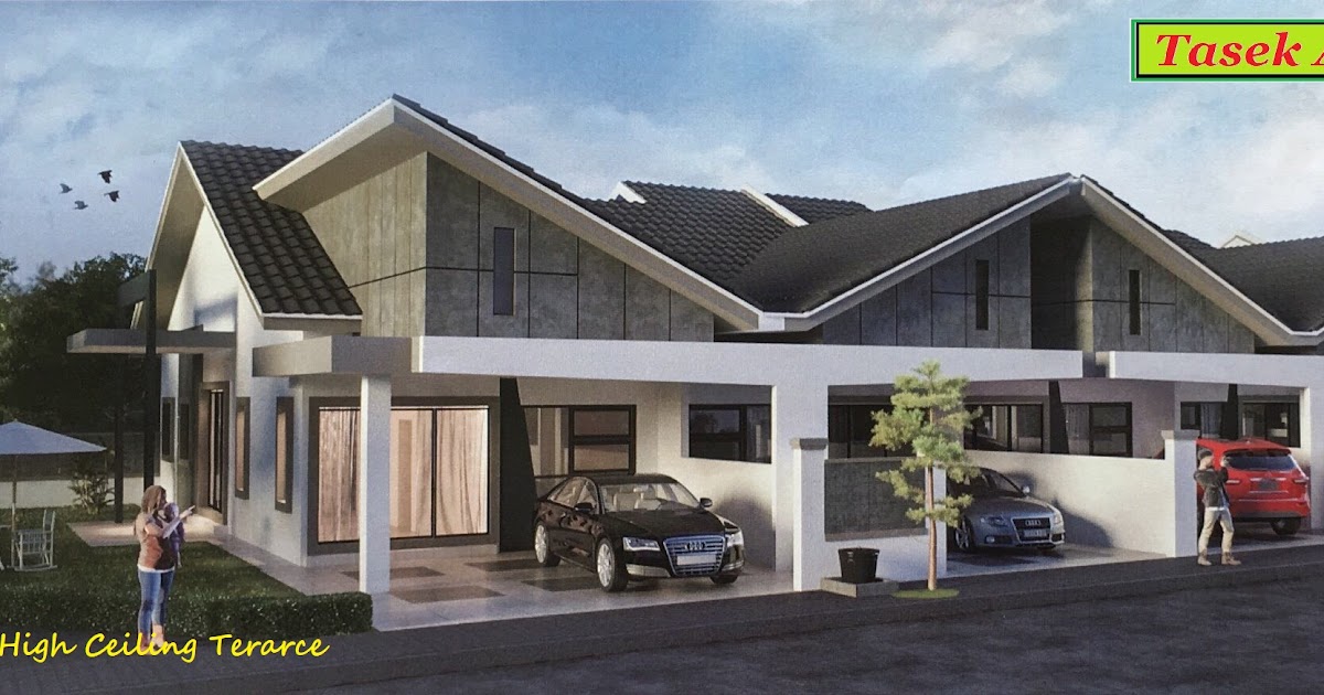 Luxury Terrace House Now at 1 Tasek Residence with affordable price