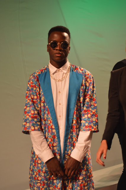 Amadu Balde no ultimo dia de Moda Lisboa Amadu Balde Moda Lisboa