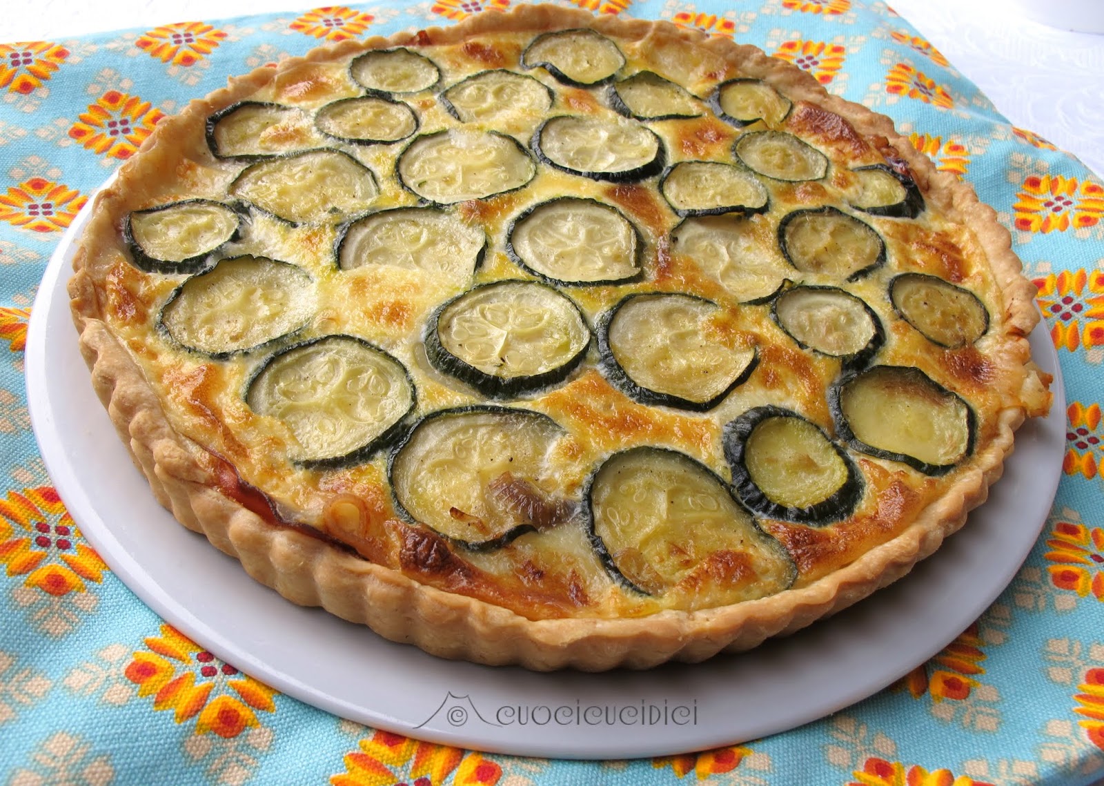 cuocicucidici QUICHE DI ZUCCHINE