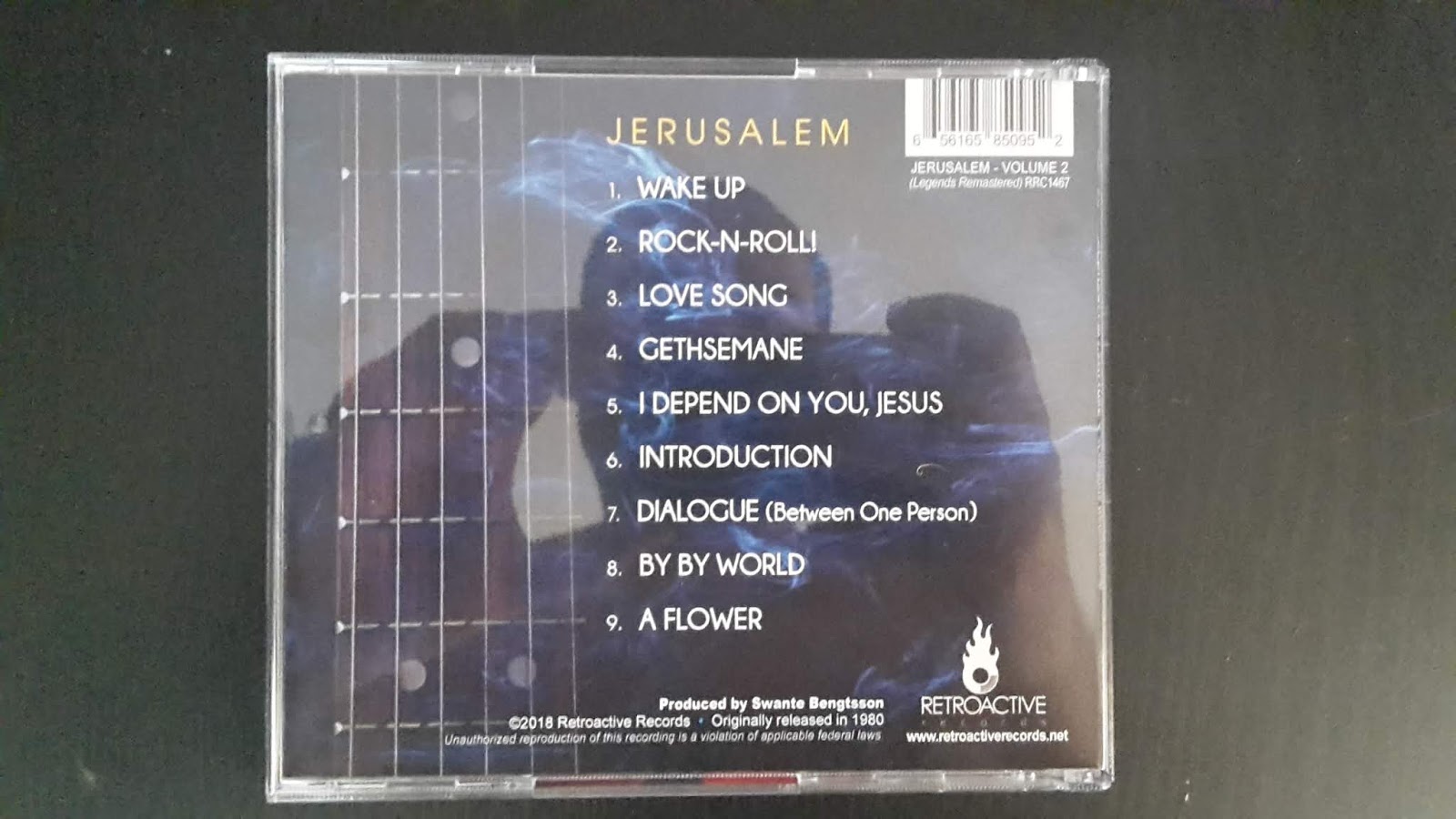 Musik på CD Jerusalem Volume Two 1980/ 2018