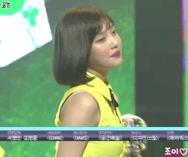 7관왕 달성한 엠카 오늘자 우리벨벳♡.gif | 인스티즈