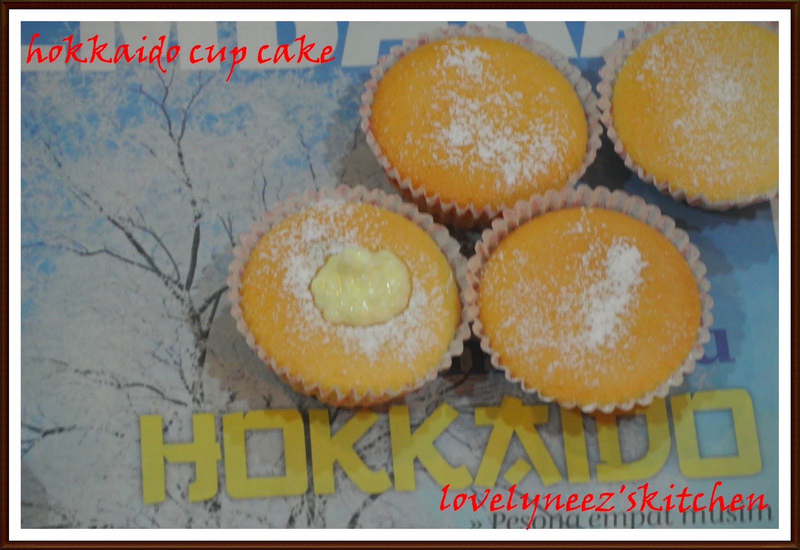 lovelyneez'skitchen HOKKAIDO CUP CAKE
