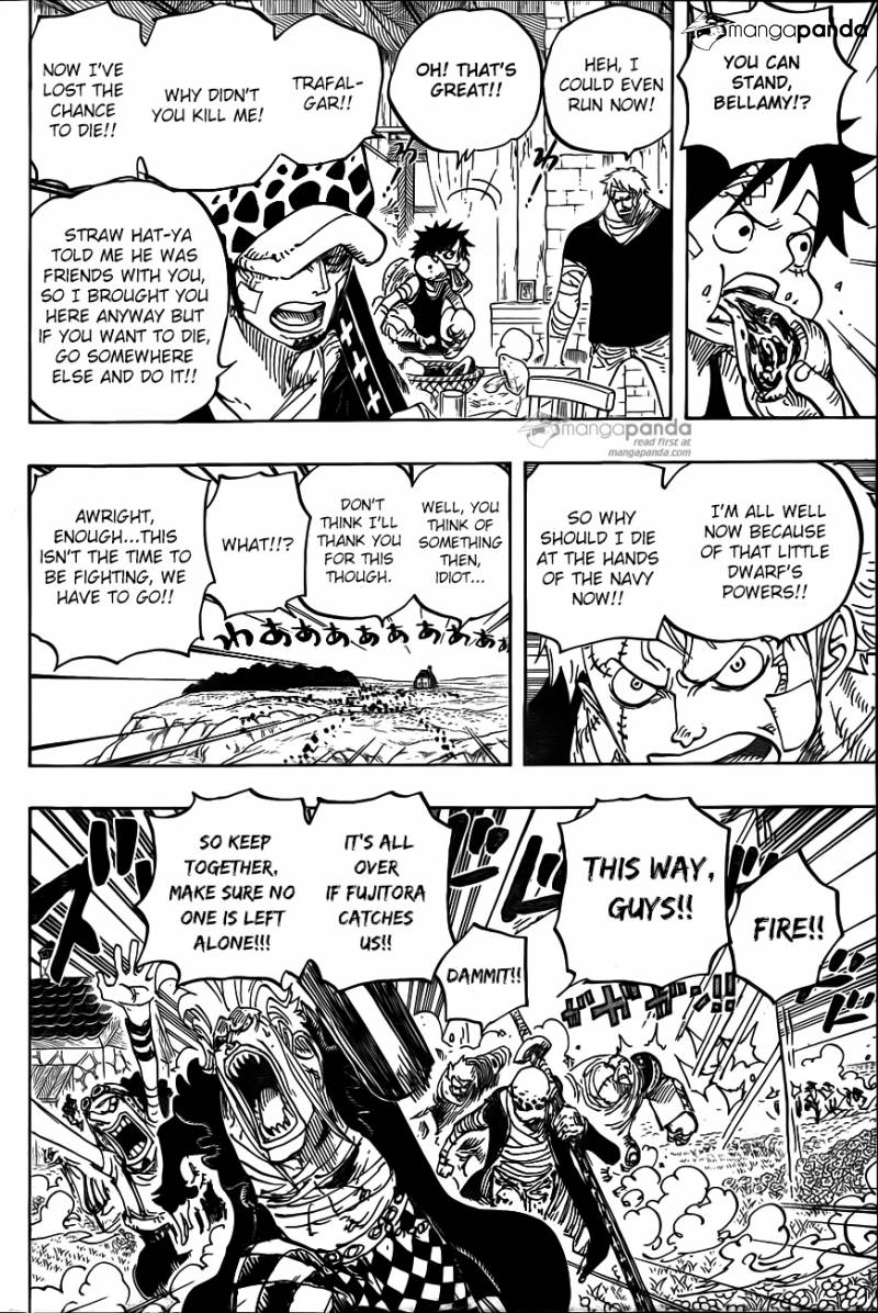 One Piece Ch 796: The Soldiers Decision