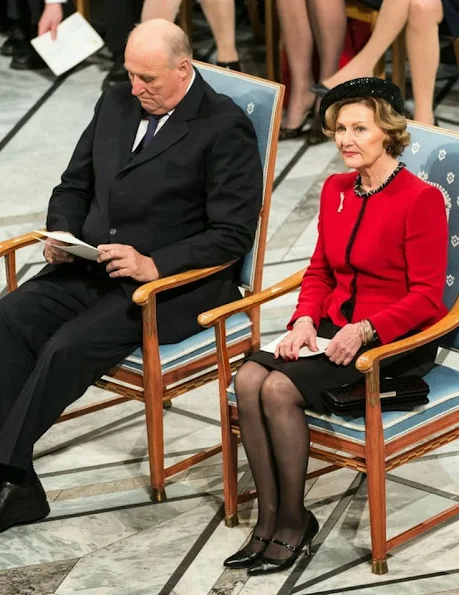 King Harald and Queen Sonja, Crown Prince Haakon and Crown Princess Mette Marit