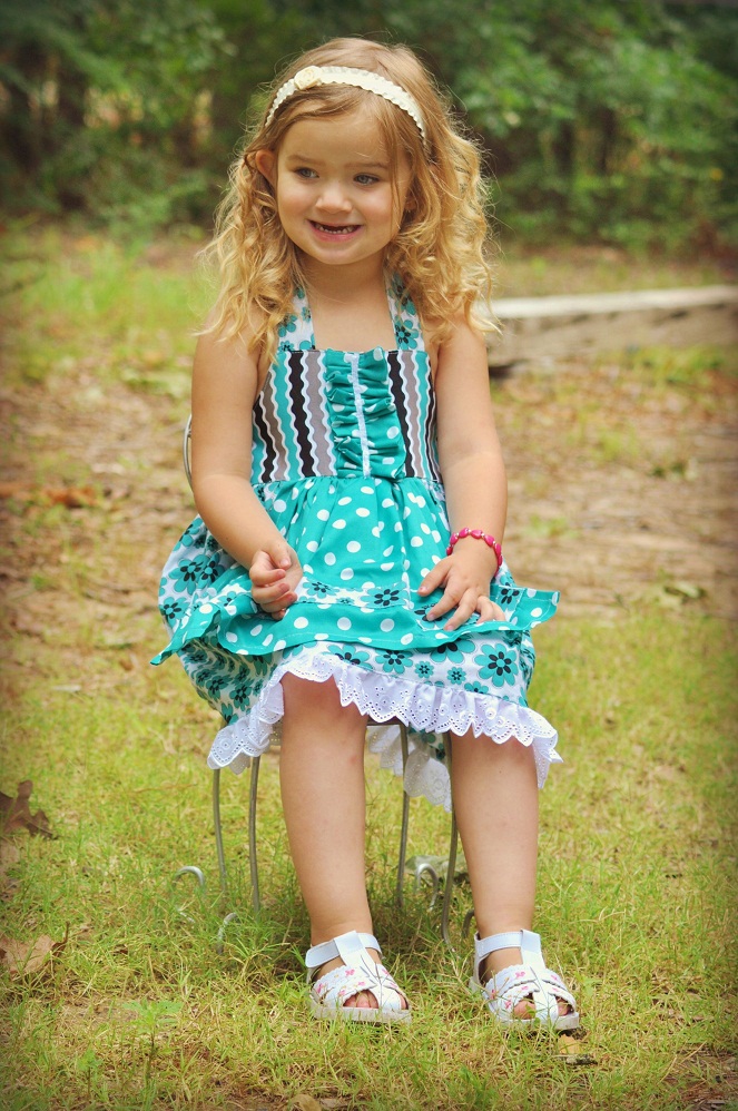 Sewing Patterns for Girls Dresses and Skirts: Apron Dress Sewing ...