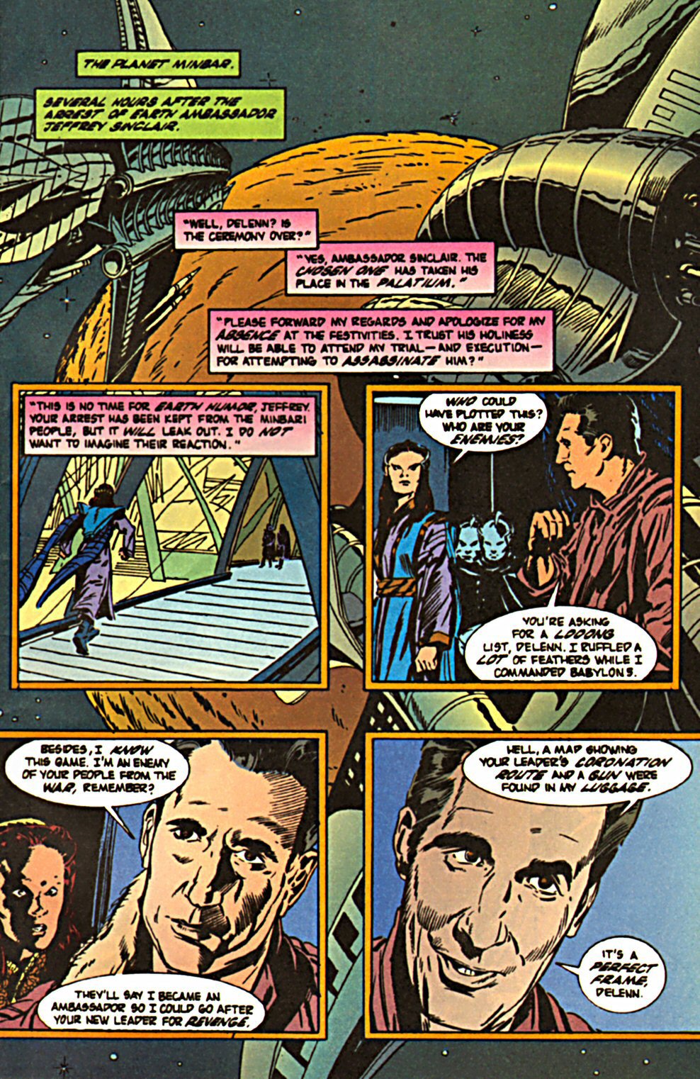 Read online Babylon 5 (1995) comic -  Issue #3 - 3