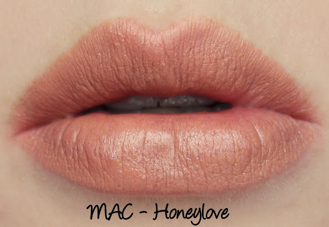 MAC Honeylove Lipstick Swatches & Review