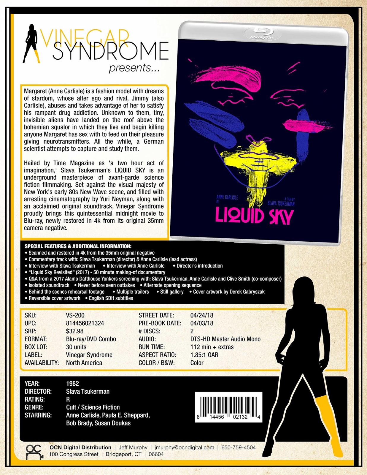 DVD & BluRay Release Report Vinegar Syndrome's 4K Restoration Of