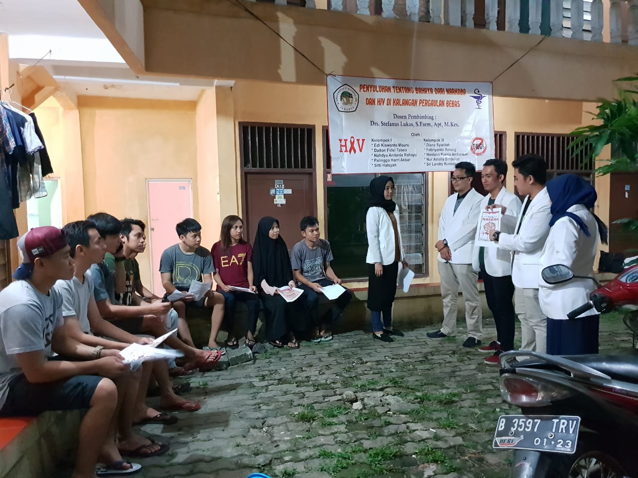 PENYULUHAN TENTANG BAHAYA DARI NARKOBA DI KALANGAN