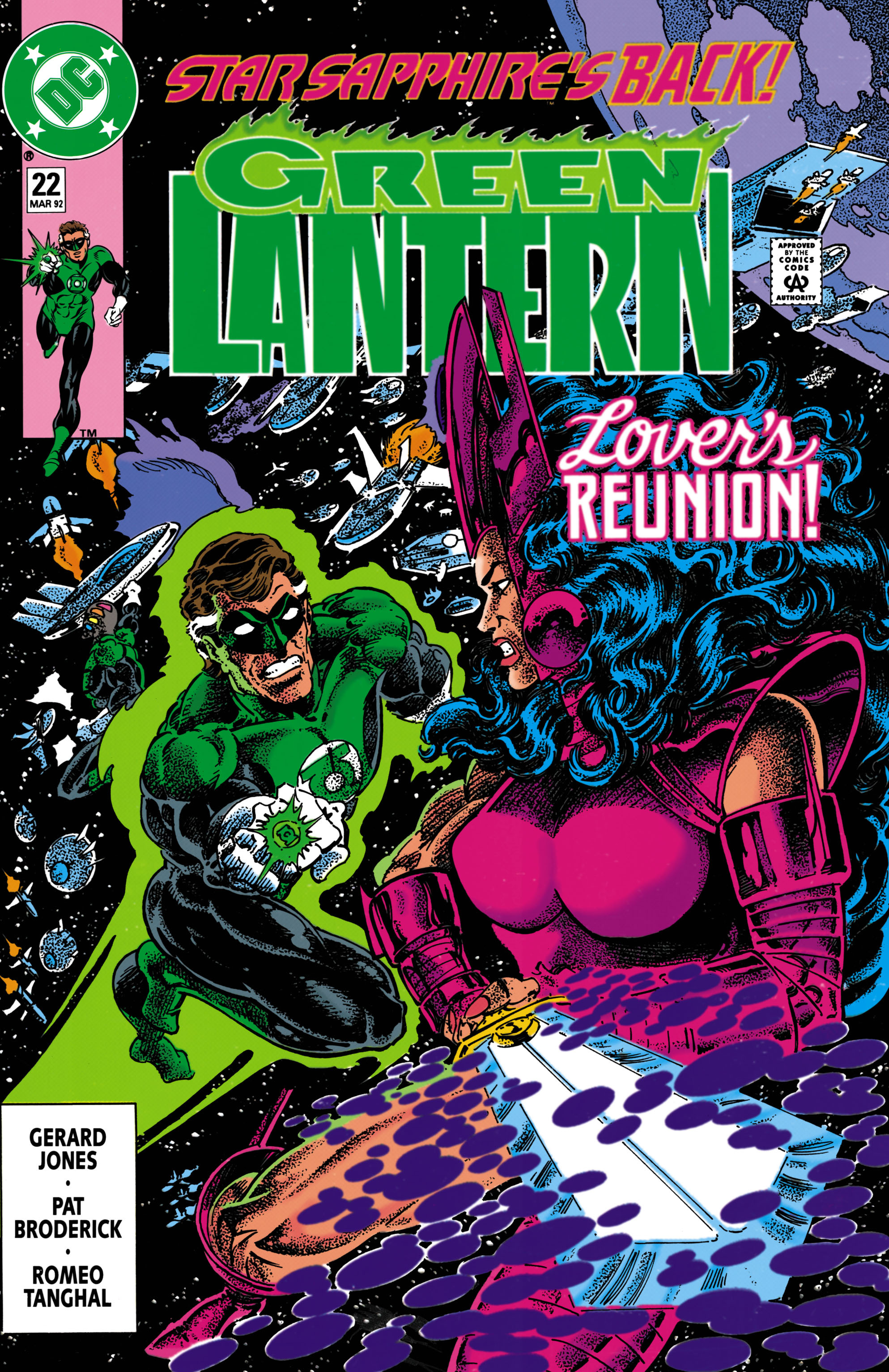 Read online Green Lantern (1990) comic -  Issue #22 - 1