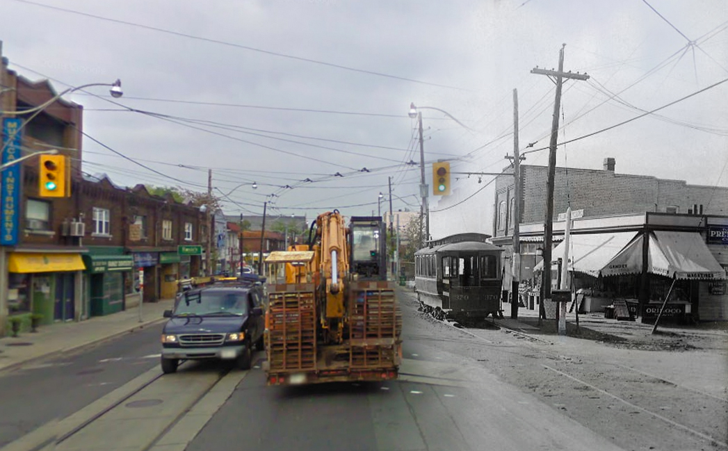 lost toronto Kingston Road and Victoria Park/Then and Now