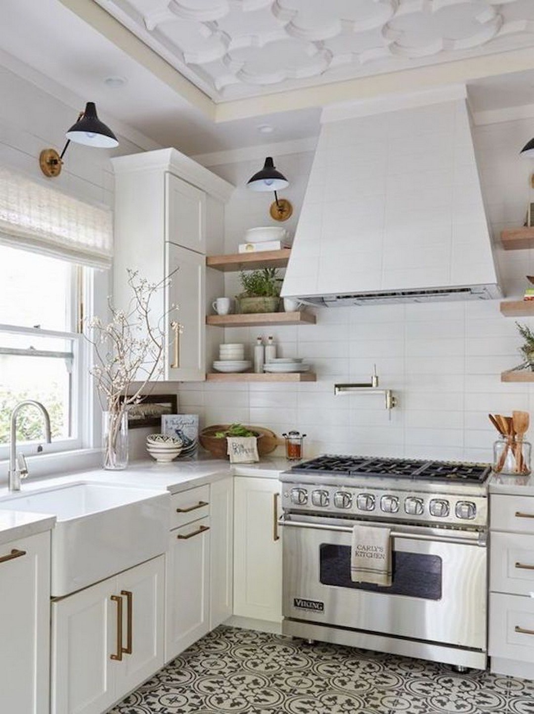 White Color Kitchen Design Ideas