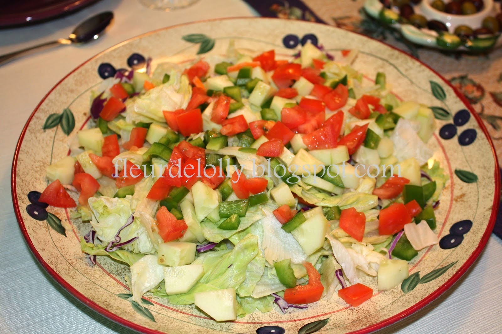 Fleur de Lolly Simple Garden Salad