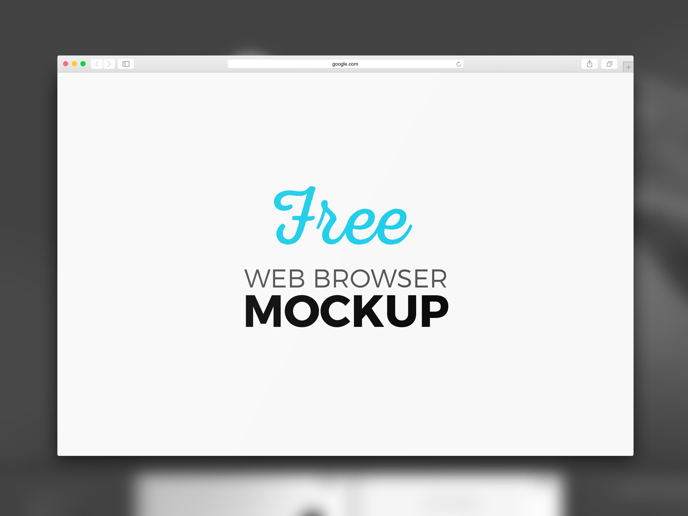 Download Safari Web Browser Mockup Set Free