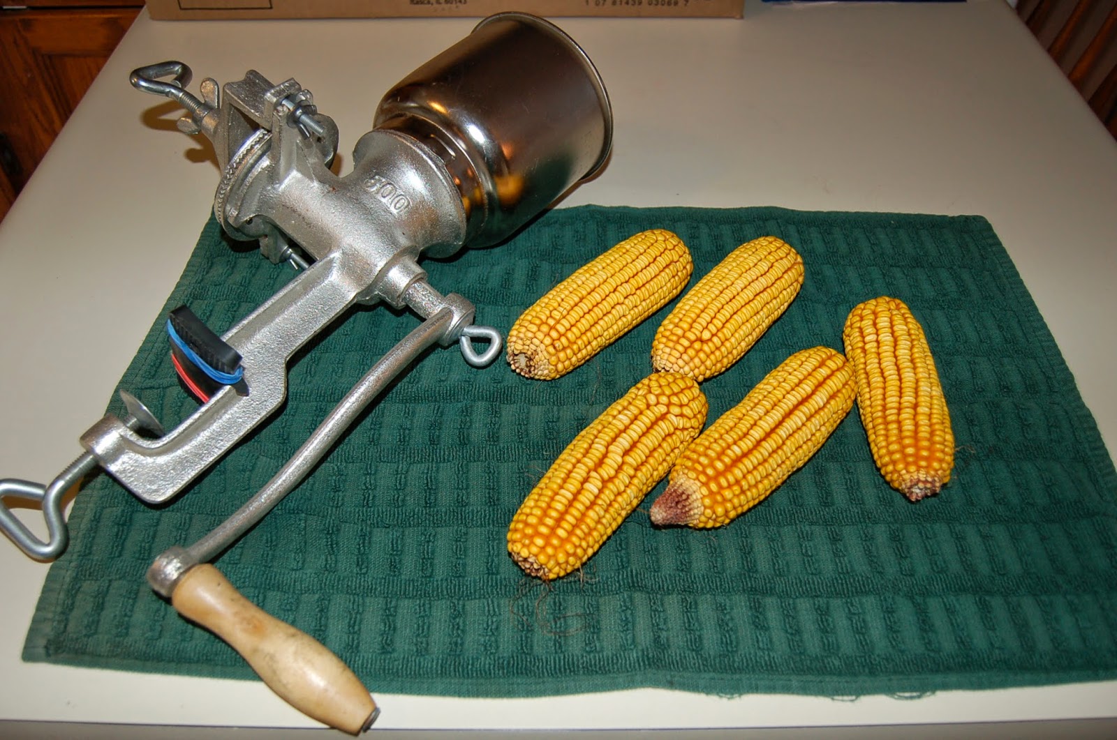 Our Little Backyard Farm home made cornmeal