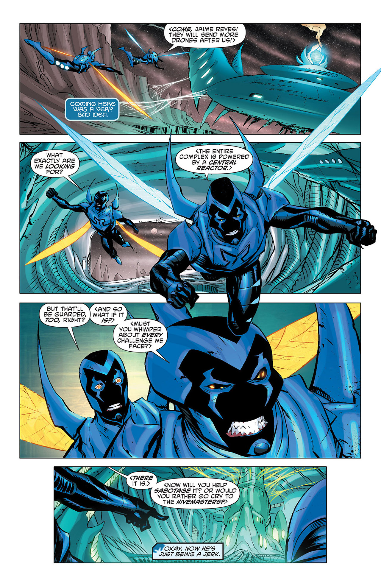 Read online Blue Beetle (2011) comic -  Issue #14 - 14