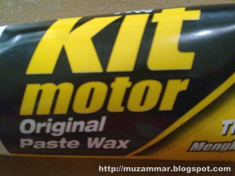 Berburu Kit paste wax si "pengkilap" body motor