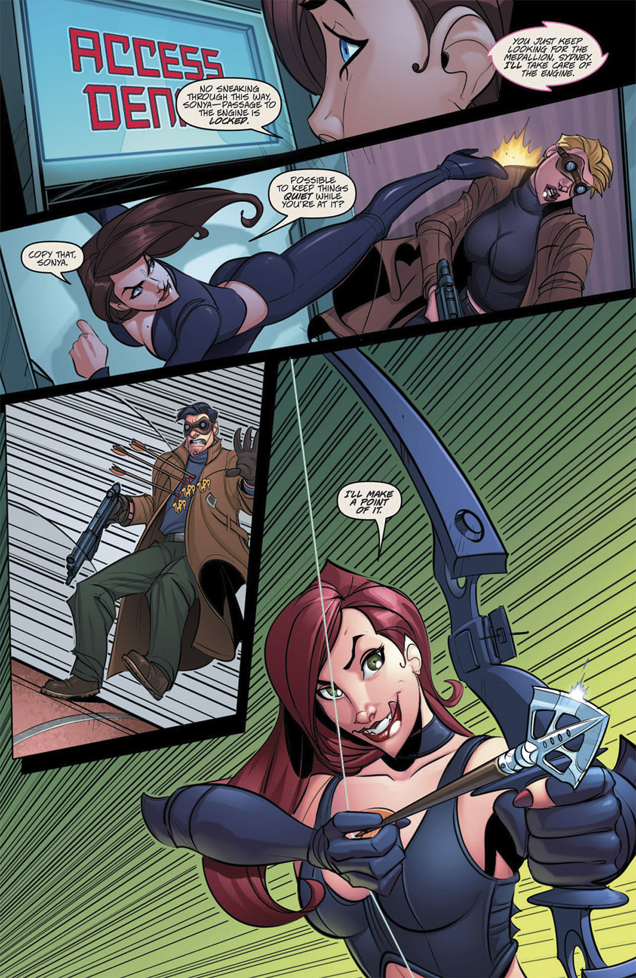 Read online Danger Girl: Revolver comic -  Issue #3 - 12