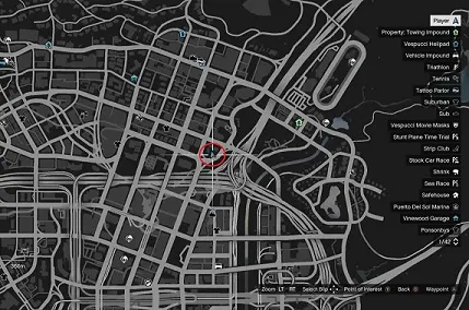  GTA 5, Human Locations, Mani