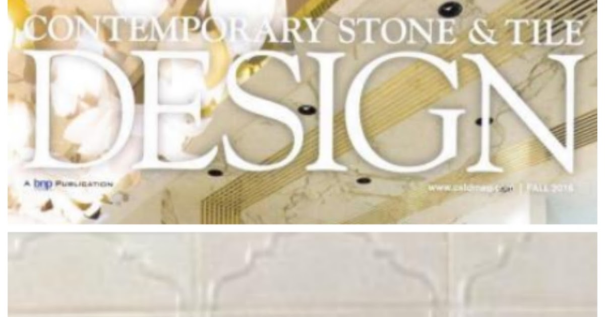 Country Floors In Contemporary Stone Tile Design Magazine The