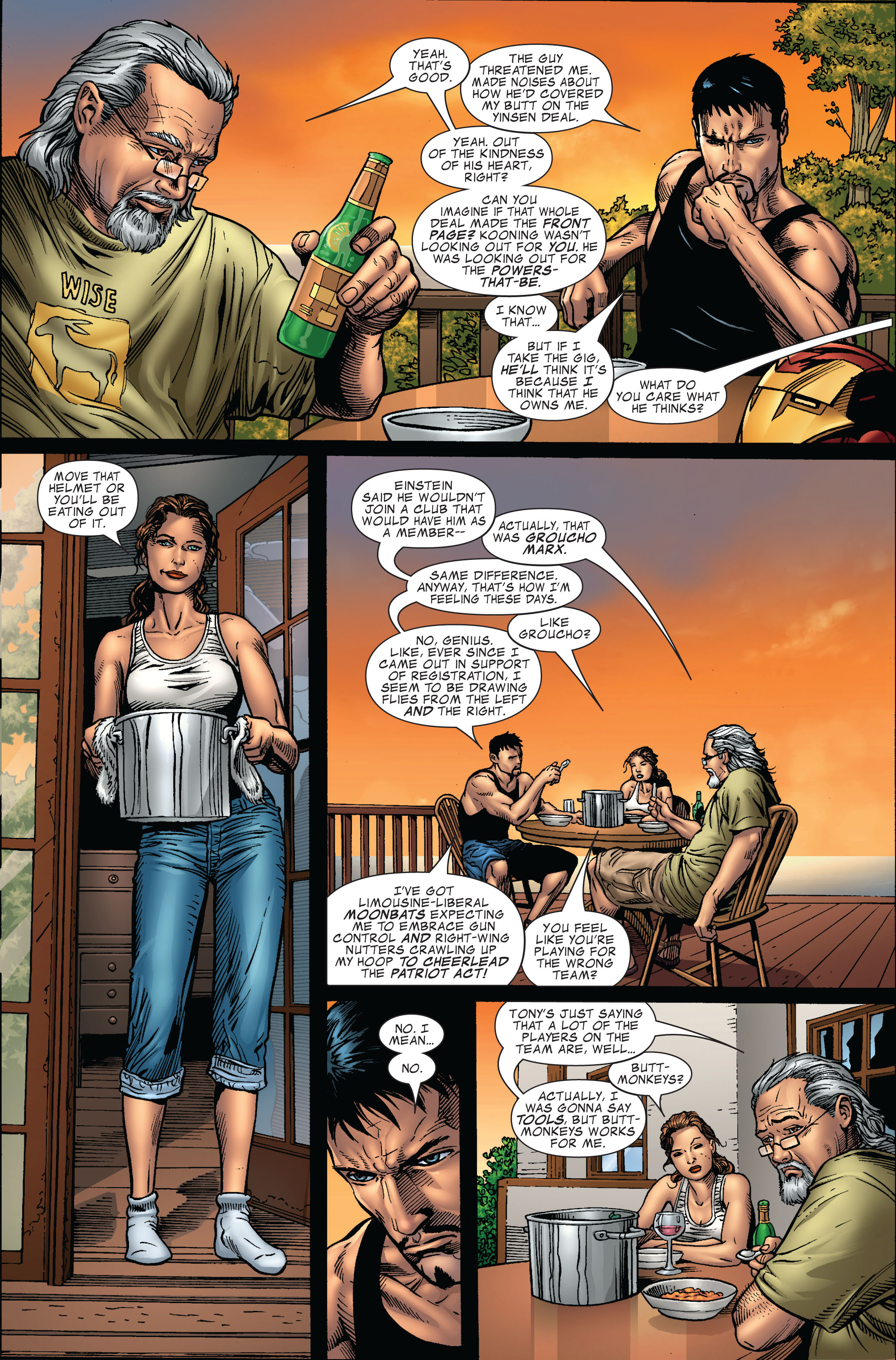 Read online Iron Man (2005) comic -  Issue #13 - 14