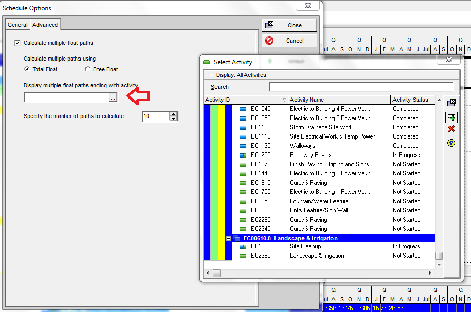 We are moving Critical Activity Longest Path