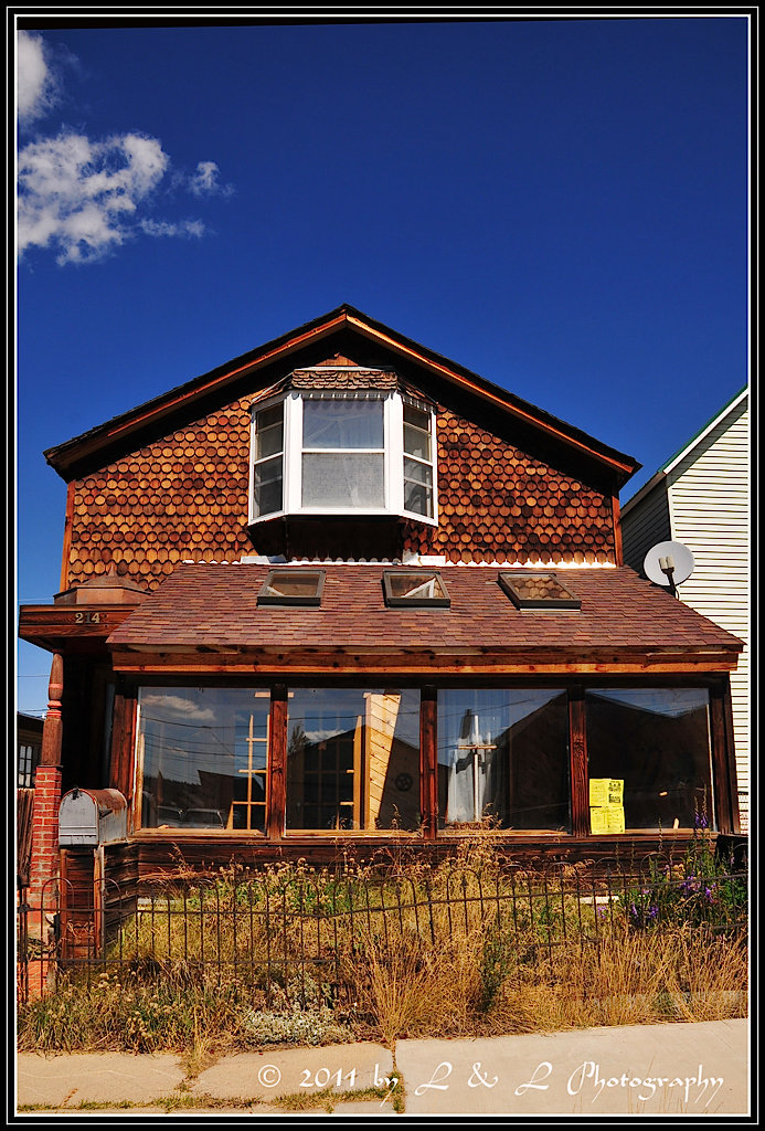 Colorado in Color Leadville Houses