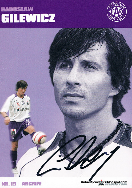 Autographs Collection by Jakob Witulla Radosław Gilewicz