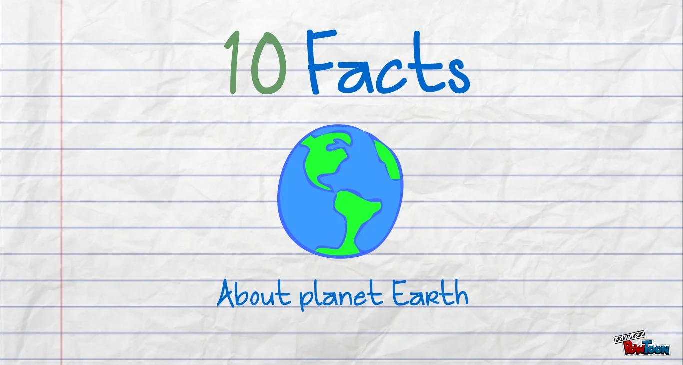 10 facts about planet earth
