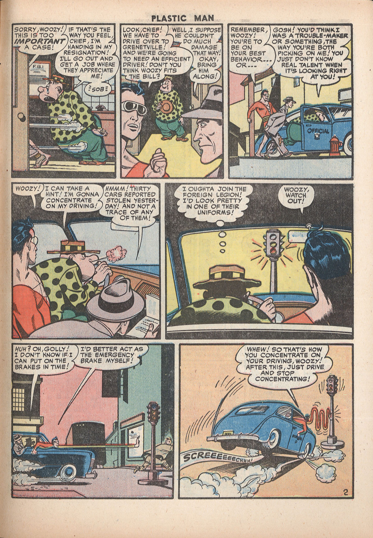 Read online Plastic Man (1943) comic -  Issue #29 - 43