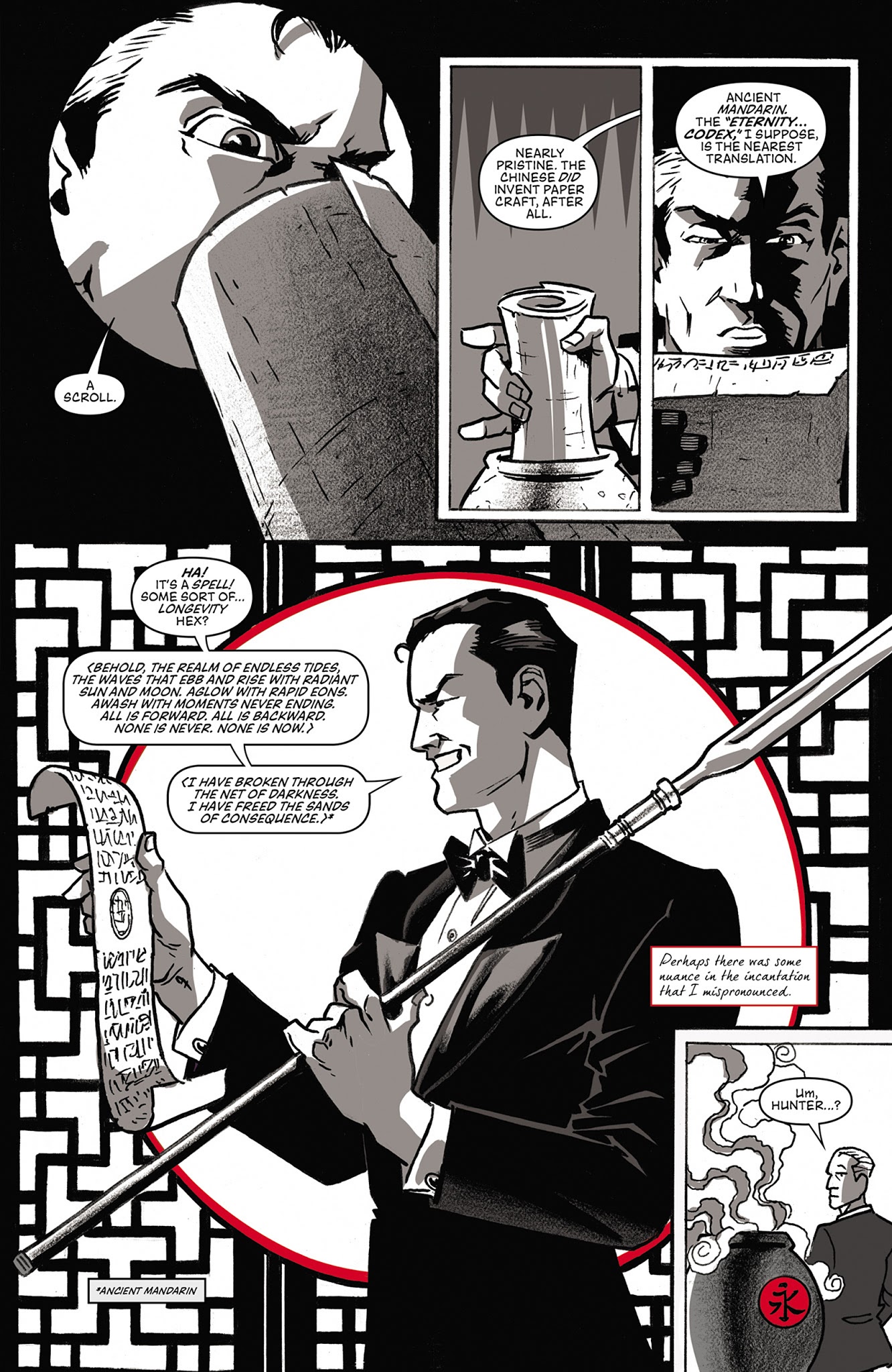 Read online Grendel vs. The Shadow comic -  Issue #1 - 8