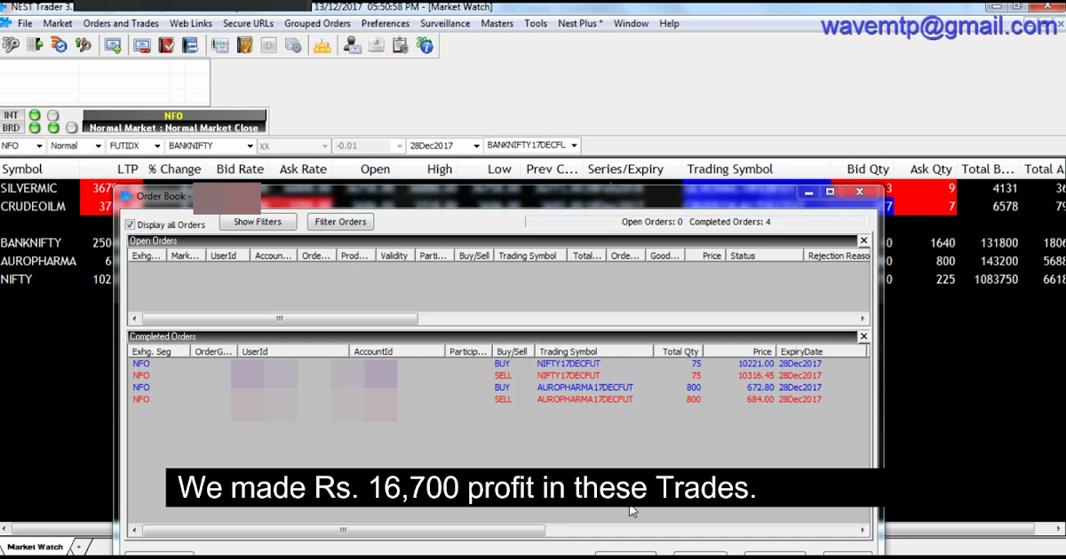 Trading system in c#