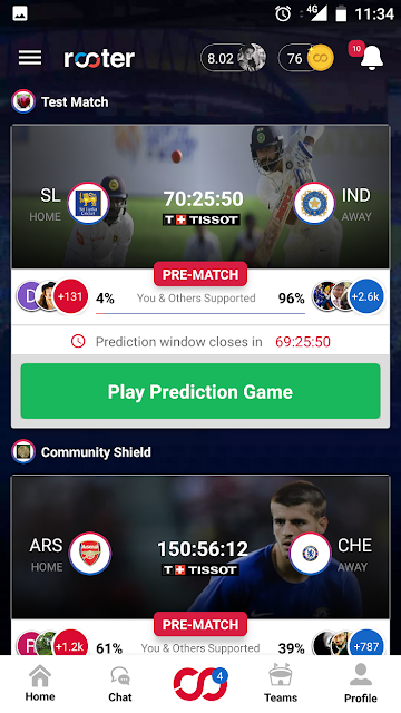 7 kinds of sports, all in one app: Rooter becomes the first platform to host a diverse range of sports after including Kabaddi and F1 in its mix of offerings