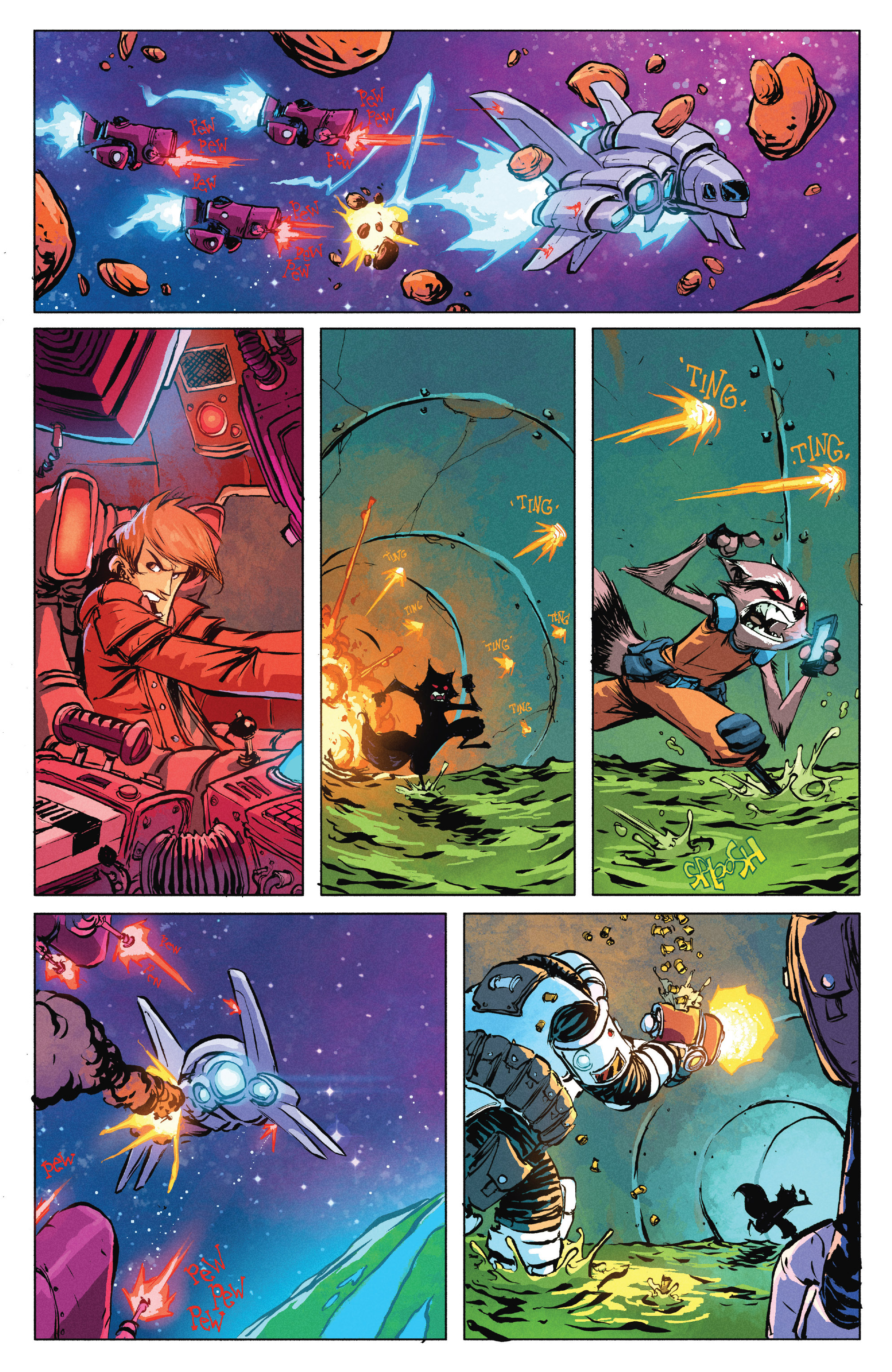 Read online Rocket Raccoon (2014) comic -  Issue # _TPB 1 - 61