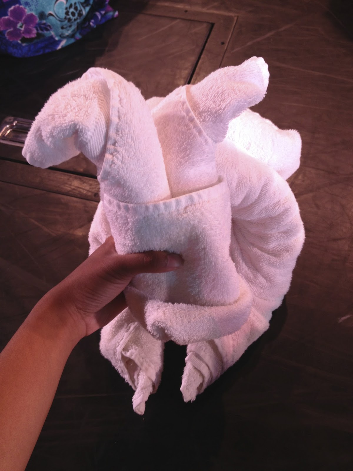 Doses of Rx, Food, and Travel HowTo Make a Towel Bunny