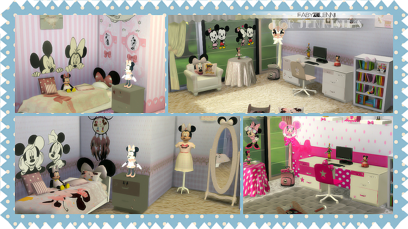 Jennisims: Downloads sims 4:Kids' Furniture Bedroom Minnie Mouse Jennisims: Downloads sims 4:Kids' Furniture Bedroom Minnie Mouse