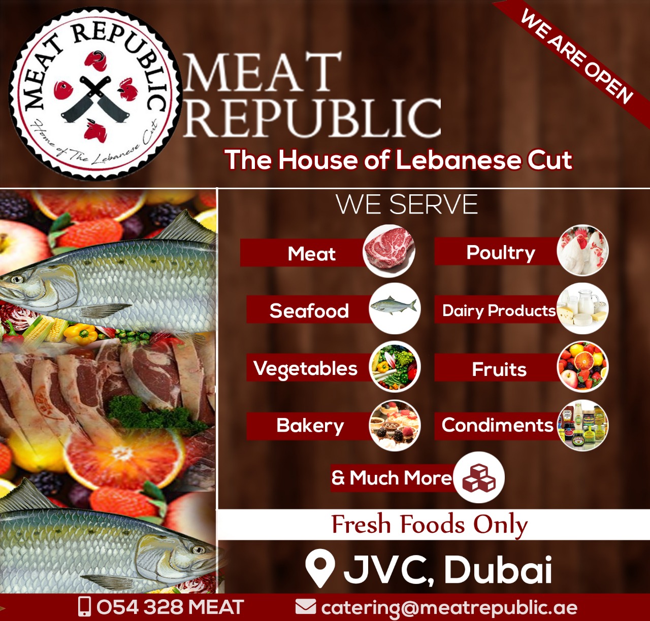 Meat Republic Home of the Lebanese Cut JVC