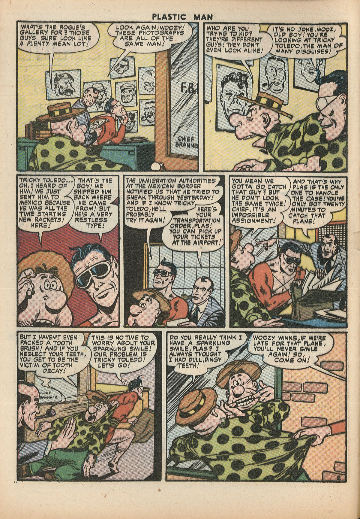 Read online Plastic Man (1943) comic -  Issue #29 - 4
